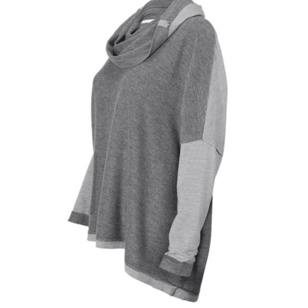 Cabi 3996 ATC Oversized Cowl Neck Sweatshirt Sweater XL EUC